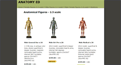Desktop Screenshot of anatomyed.com
